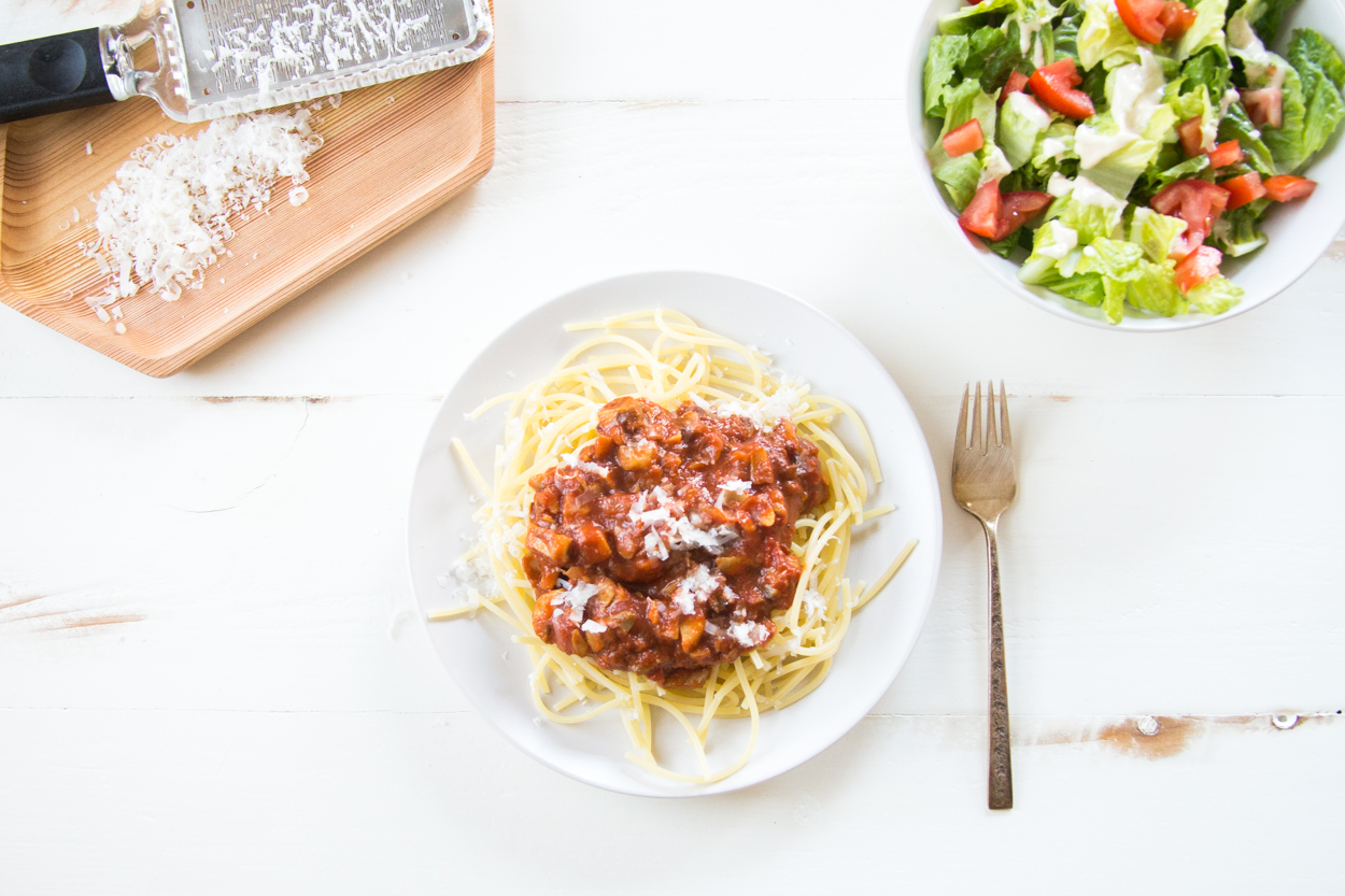 Spaghetti with Mushroom Ragu | Cook Smarts