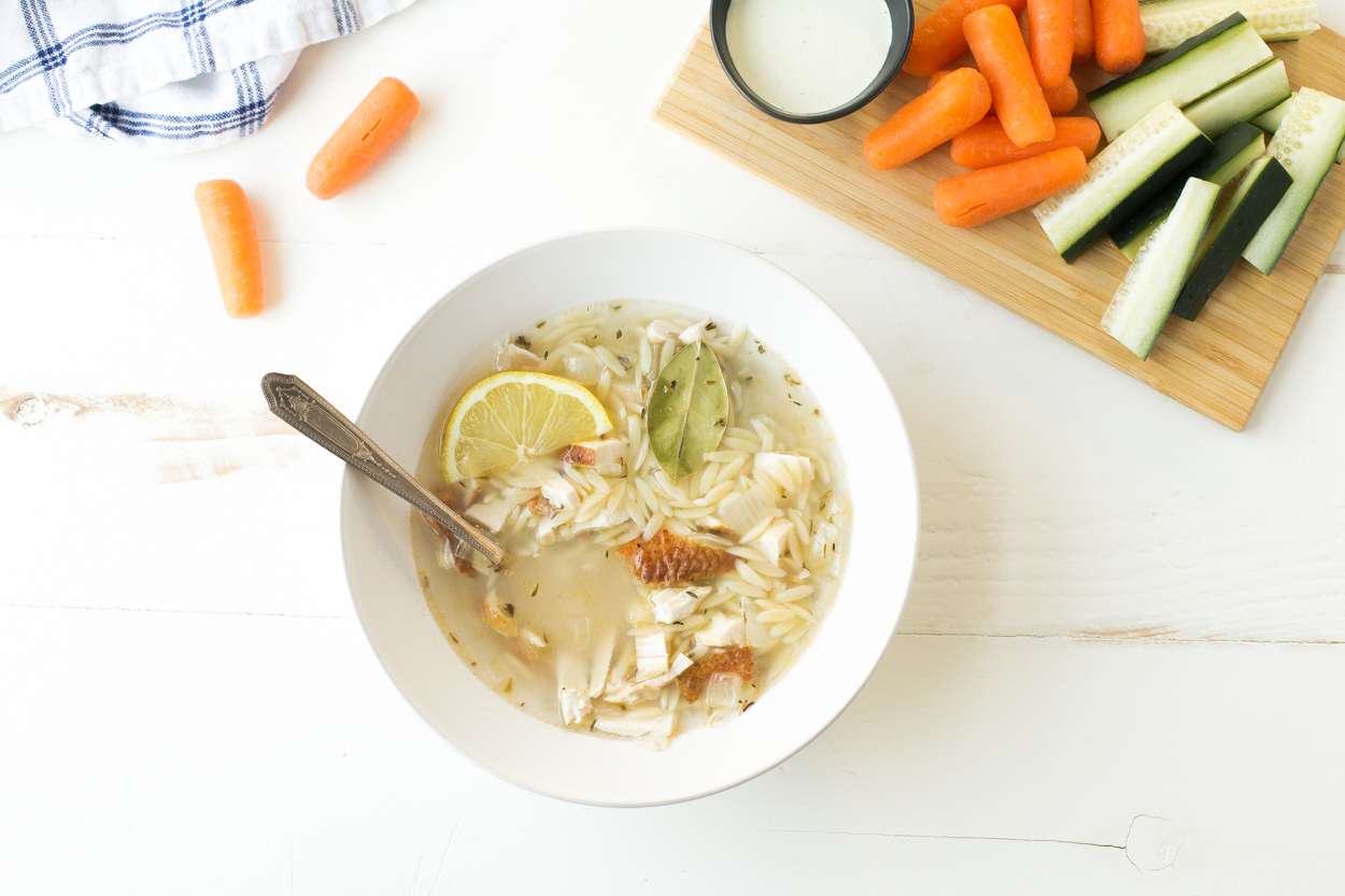 Lemon Orzo Soup with Chicken | Cook Smarts