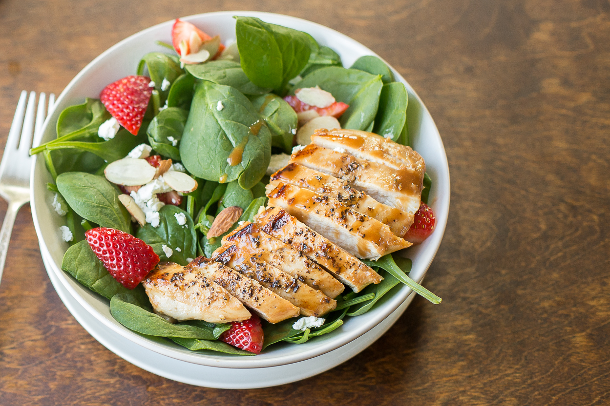 Balsamic Chicken and Spinach Salad Cook Smarts