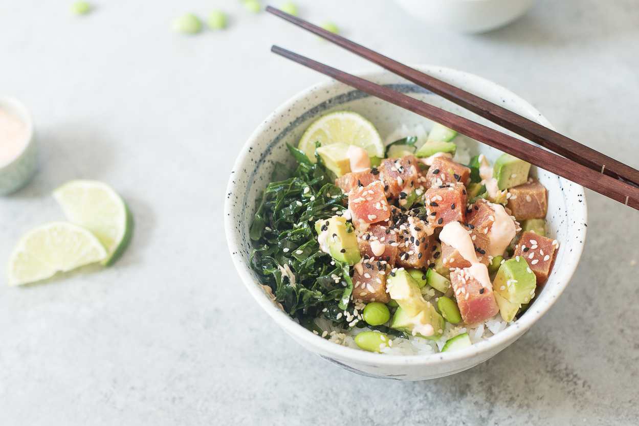 Tuna Poke Bowl | Cook Smarts