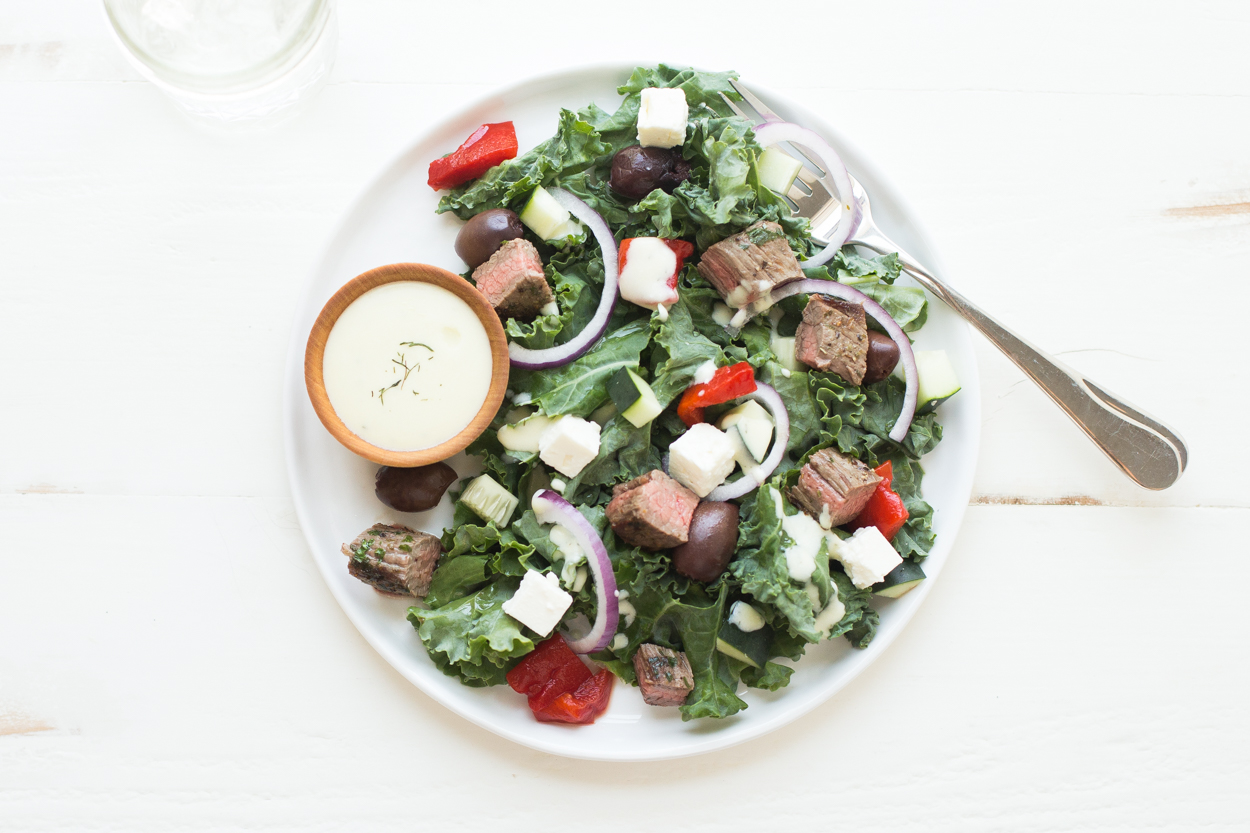 Greek Steak Salad Cook Smarts