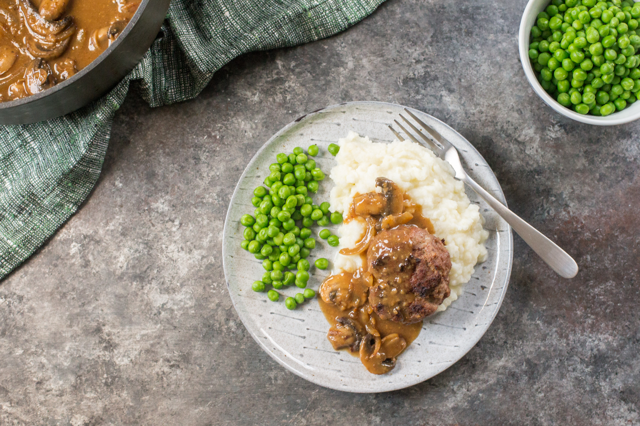 Salisbury Steak with Mushroom Gravy | Cook Smarts