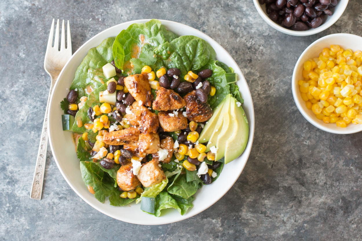 Honey Adobo Chopped Chicken Salad Cook Smarts