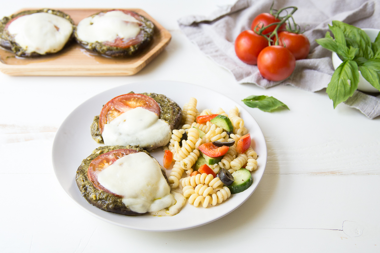 Portobello Pesto Pizzas Cook Smarts
