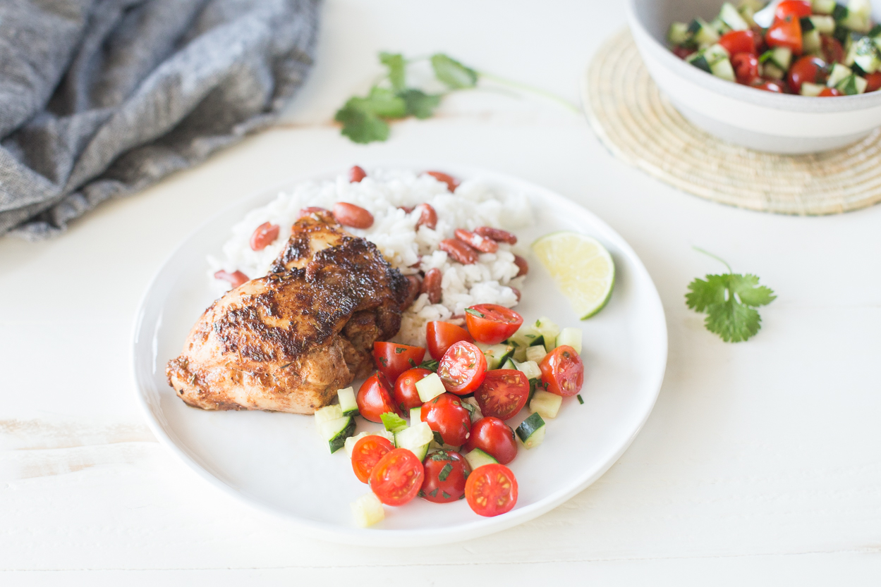 Jerk Chicken Thighs Cook Smarts