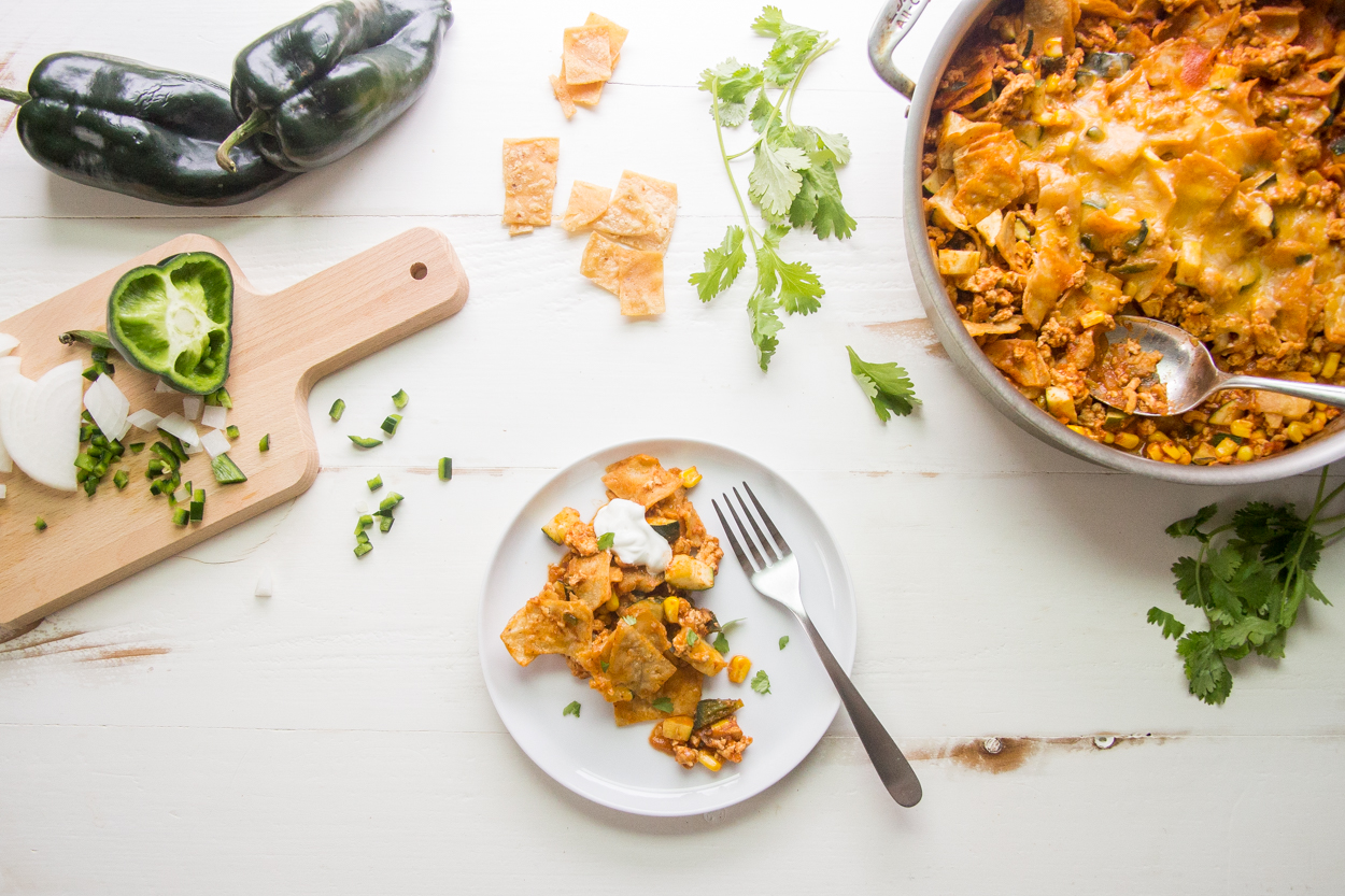 Mexican Ground Chicken Skillet  | Cook Smarts
