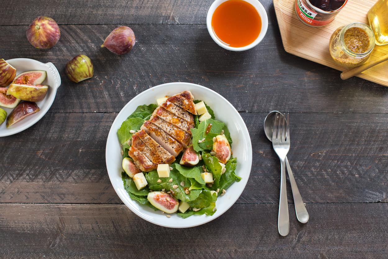 Pork Chop and Fig Salad | Cook Smarts