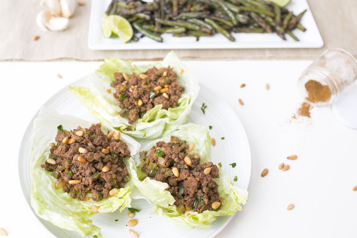 Cumin Lamb Lettuce Cups | Cook Smarts