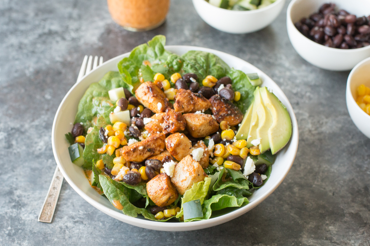 Honey Adobo Chopped Chicken Salad Cook Smarts