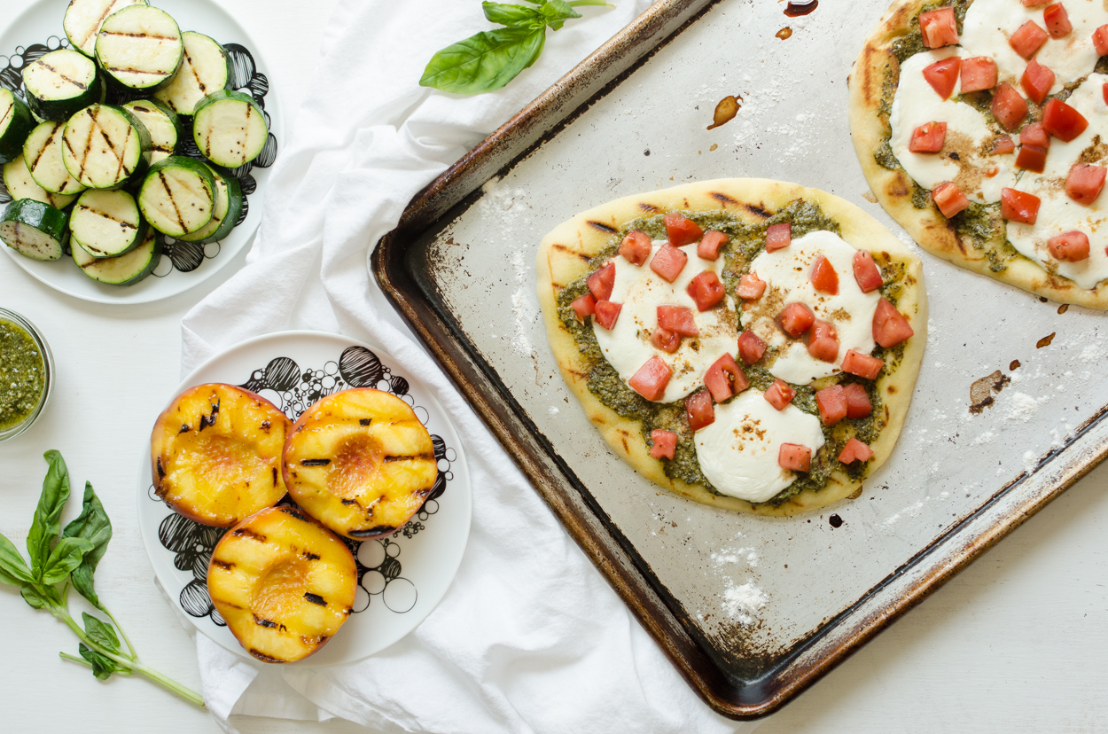 Caprese Naan Pizza | Cook Smarts