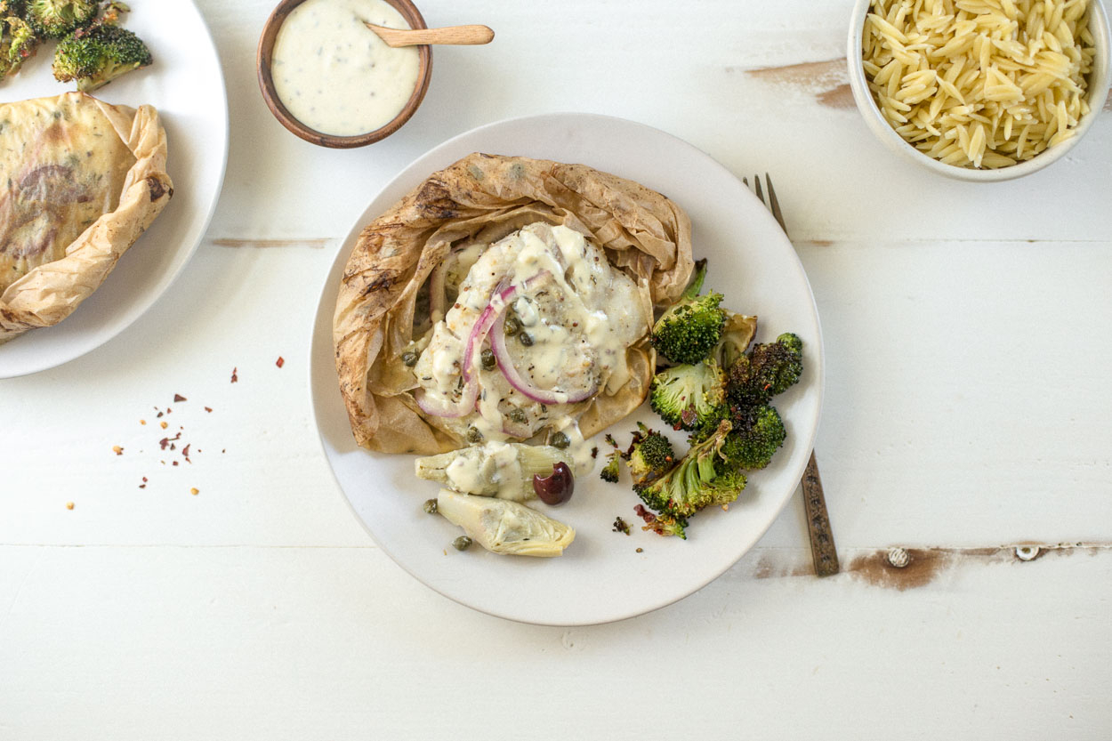 Mediterranean Fish en Papillote | Cook Smarts