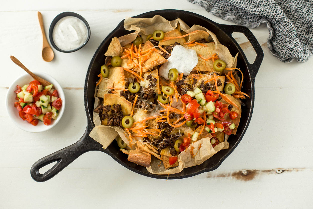 [Leftover] Lamb and Pita Chip Nachos Cook Smarts