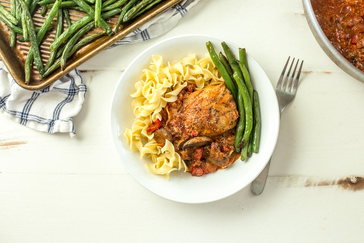 Hungarian Cauliflower and White Bean Paprikash  | Cook Smarts