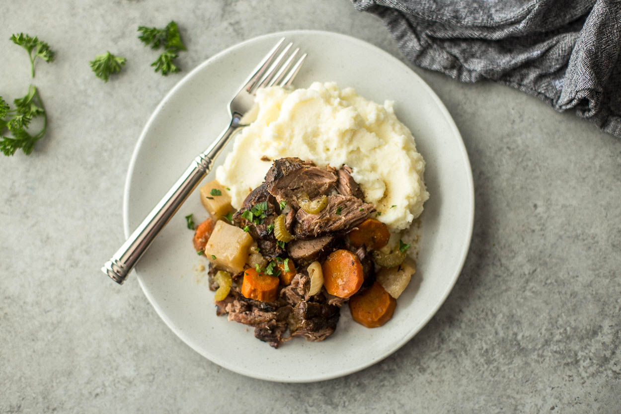 Slow Cooker (or not) Pot Roast with Vegetables Cook Smarts