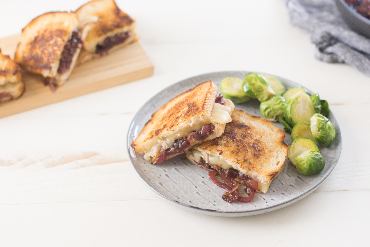 Grilled Cheese with Balsamic Red Onions | Cook Smarts
