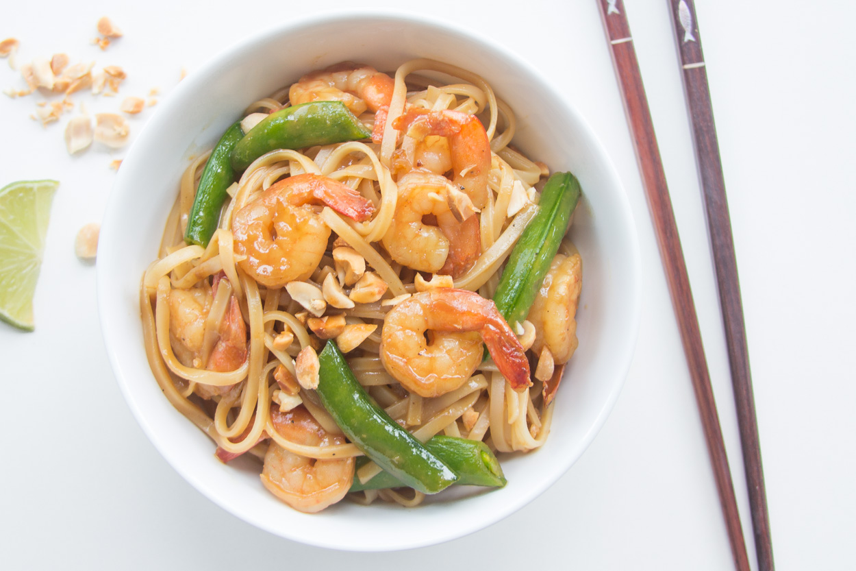 Hoisin Noodles with Shrimp | Cook Smarts