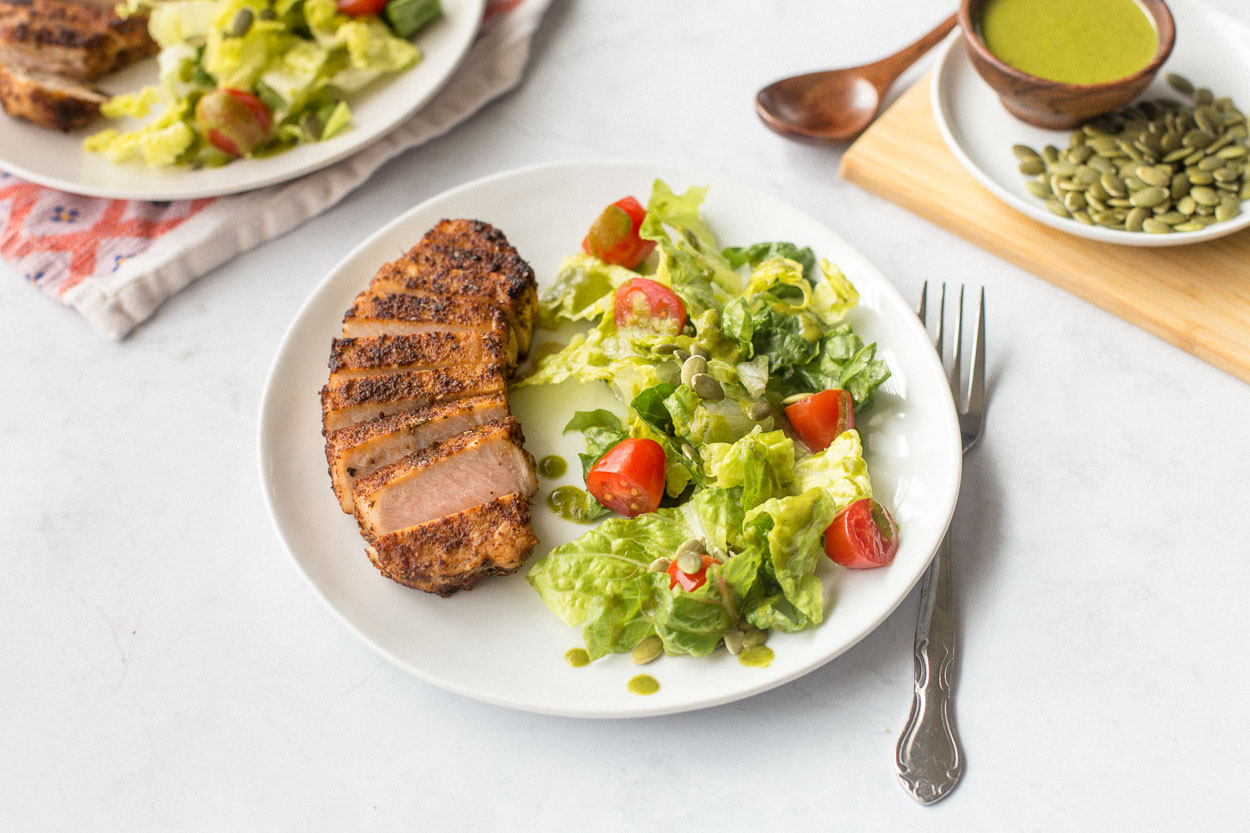 Spice-Rubbed Pork Chop | Cook Smarts