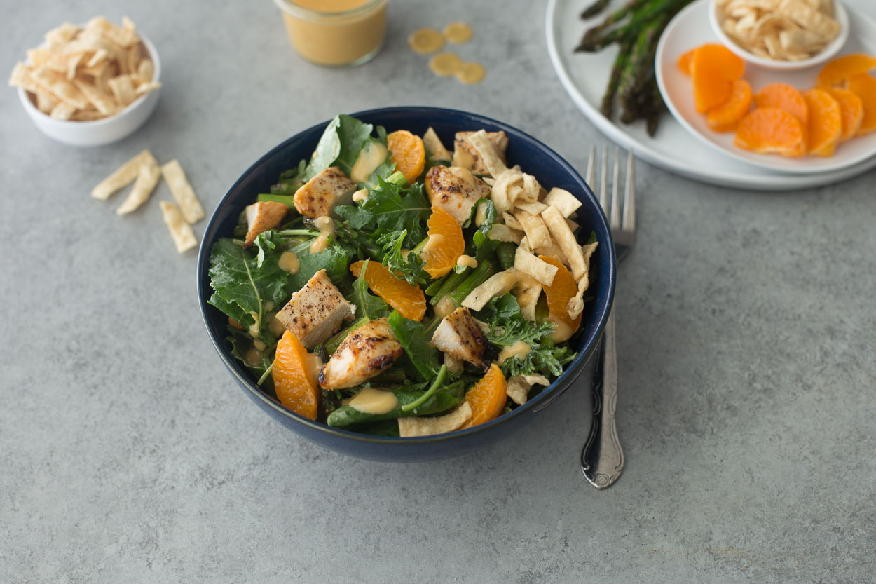 Sesame Miso Grilled Chicken Salad Cook Smarts