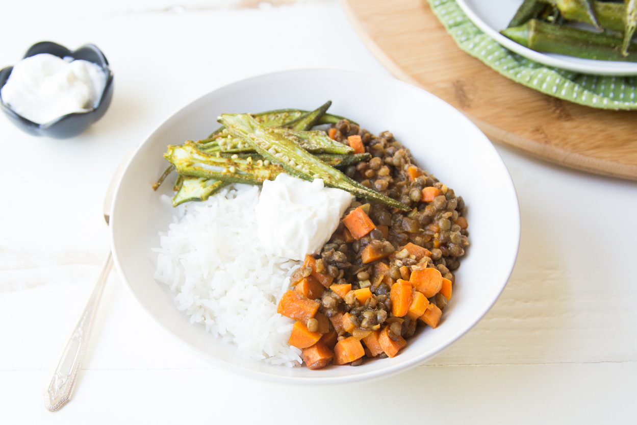 Curried Lentils with Rice | Cook Smarts