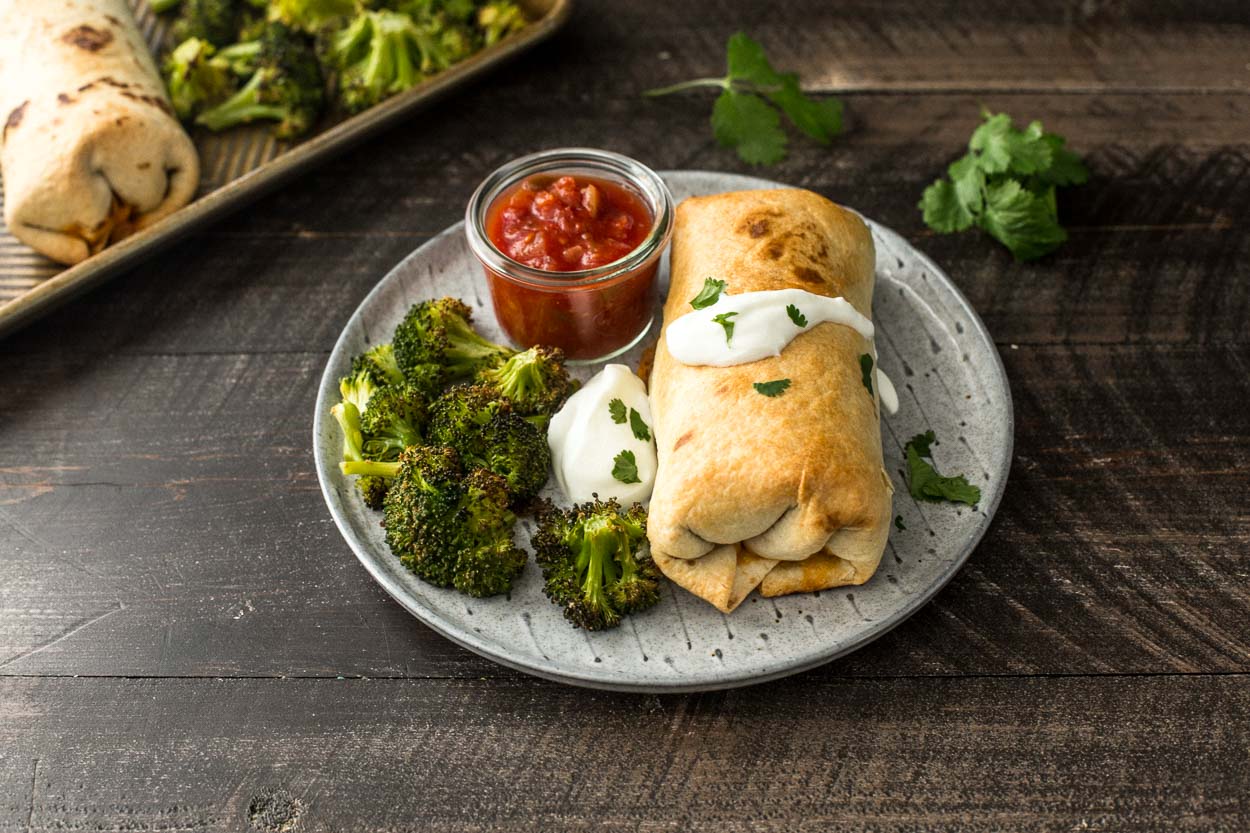 Baked Breakfast Chimichangas | Cook Smarts