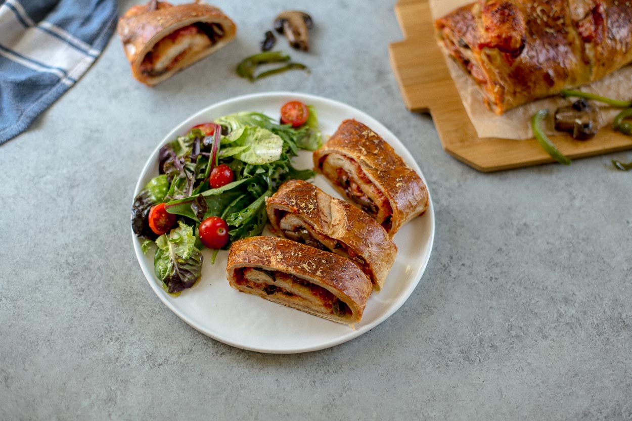 Vegetable Stromboli | Cook Smarts