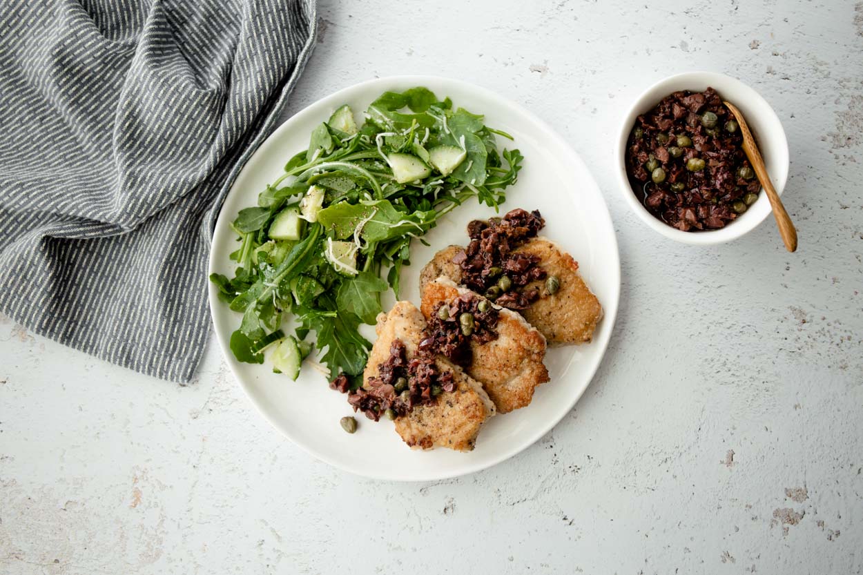 Pork Cutlets with OliveCaper Sauce Cook Smarts