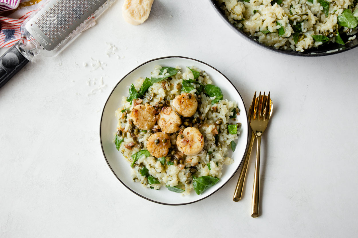 Pan-Seared Scallops with Lemon Butter  | Cook Smarts