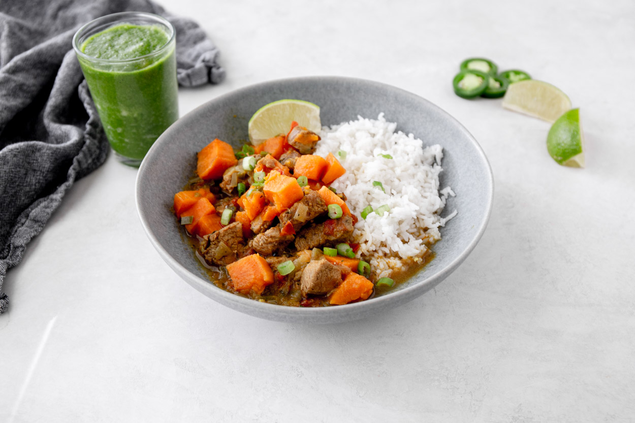 Jamaican Pork and Sweet Potato Curry | Cook Smarts