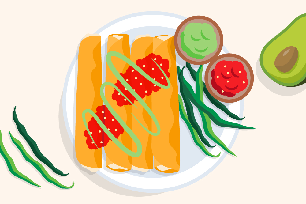 Refried Bean and Cheese Flautas Cook Smarts