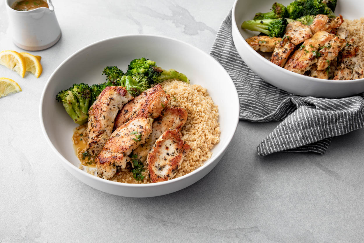 Lemon-Garlic Chicken and Broccoli  | Cook Smarts