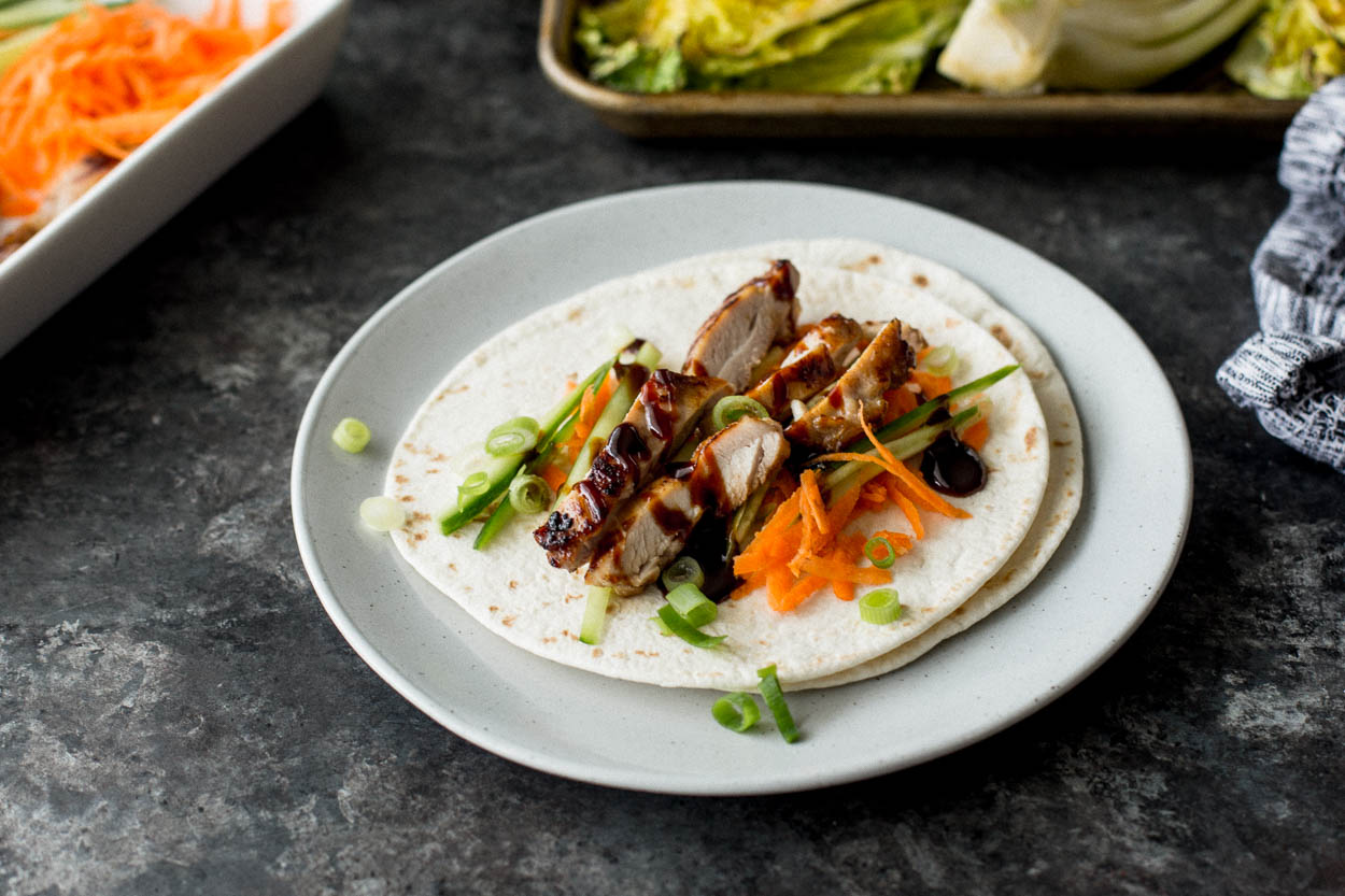 Peking Chicken Wraps | Cook Smarts