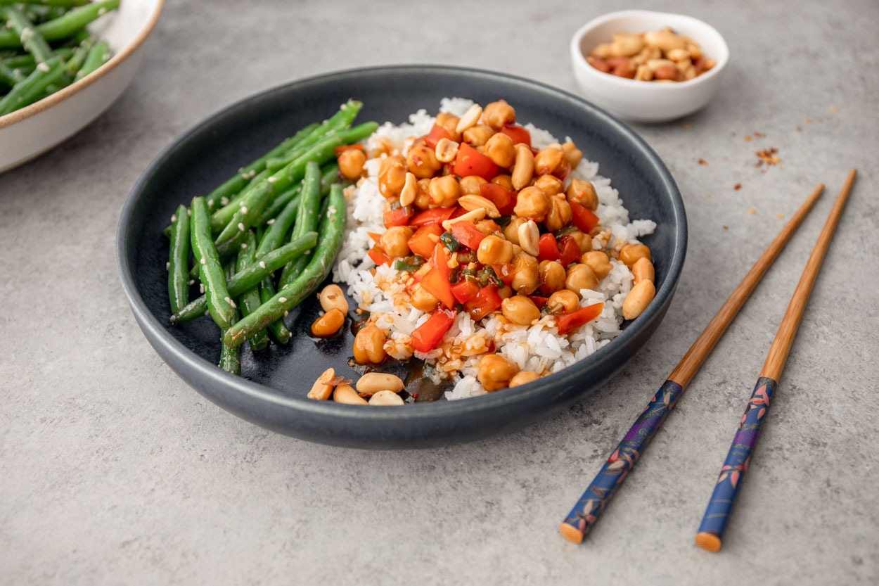 Kung Pao Chickpeas | Cook Smarts