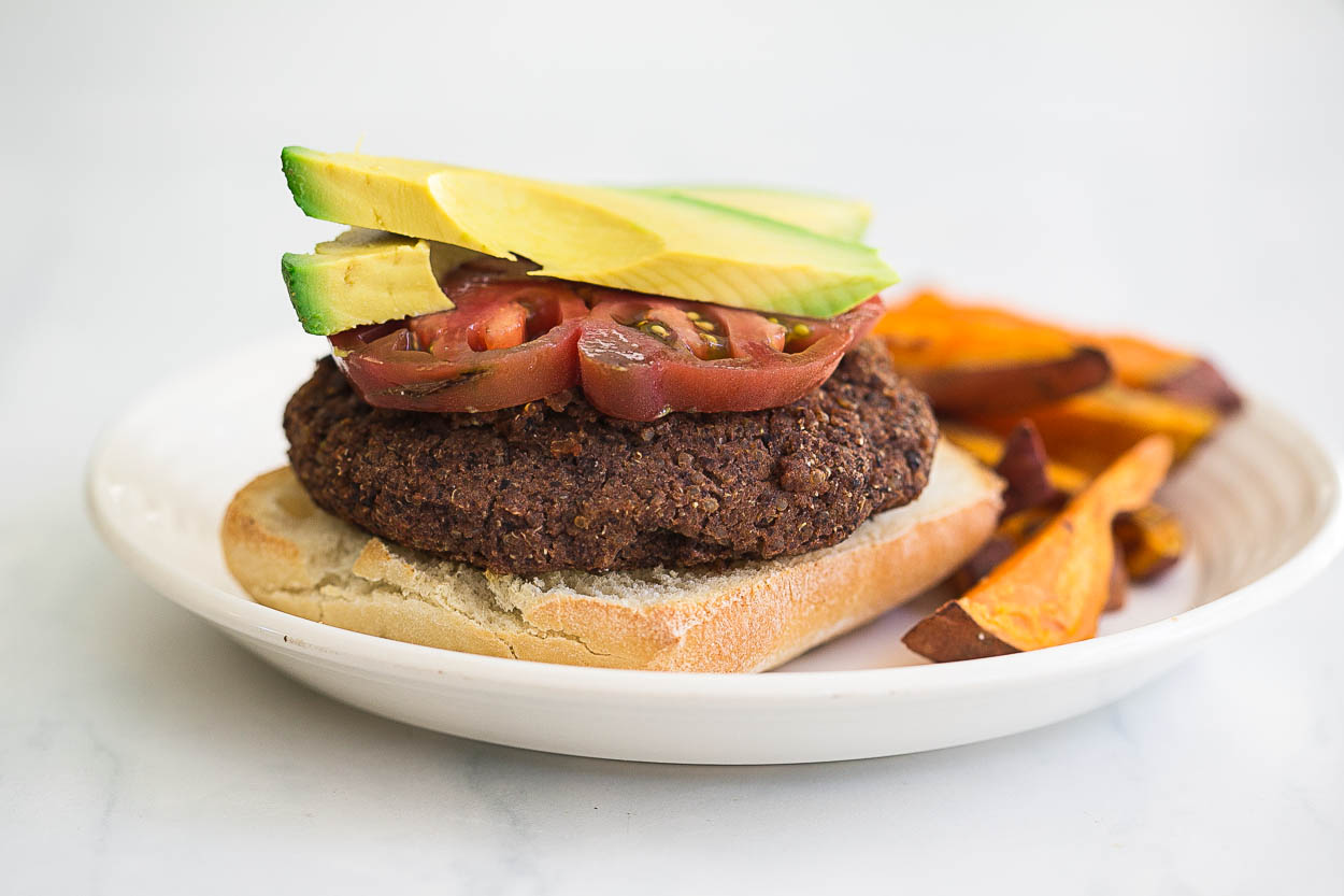 BBQ Quinoa and Black Bean Burgers Cook Smarts