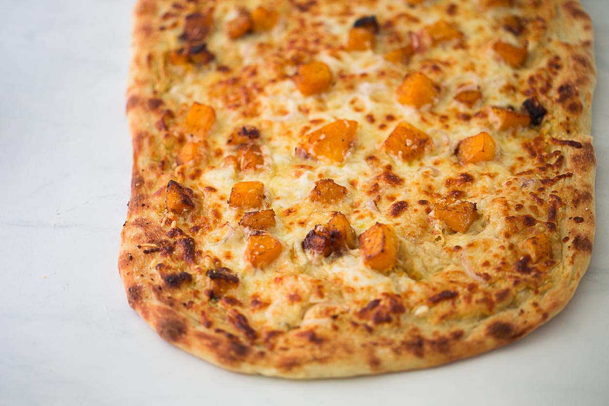 Roasted Butternut Squash and Hummus Pizza		 | Cook Smarts