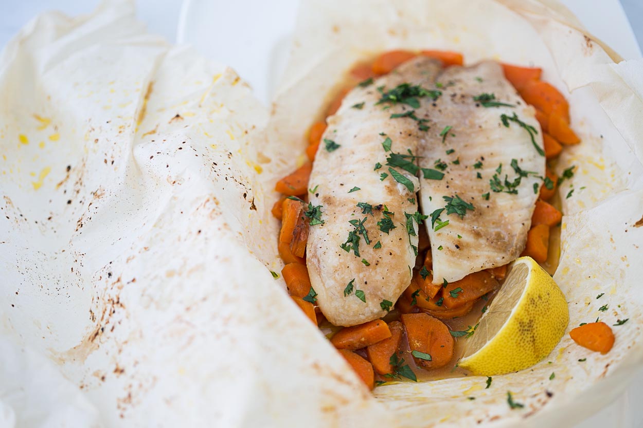 Tilapia en Papillote Cook Smarts