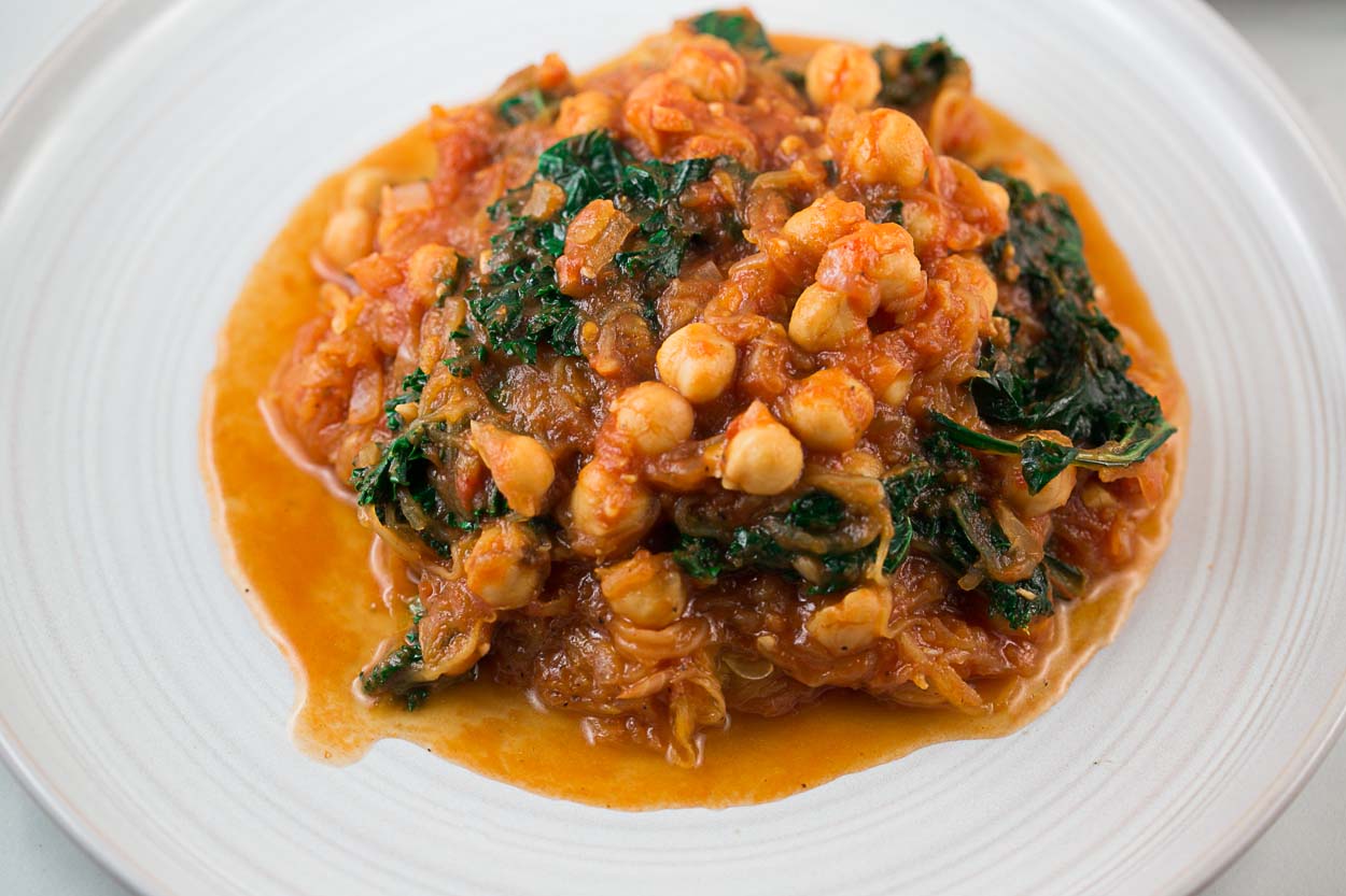 Chickpea and Kale Tomato Sauce | Cook Smarts