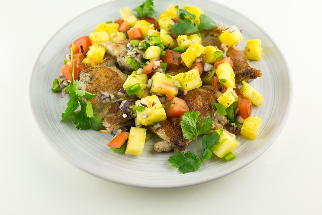 Chicken with Pineapple Salsa | Cook Smarts