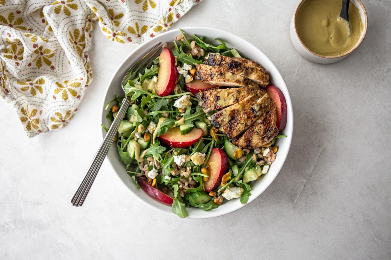 Grilled Chicken and Arugula Salad | Cook Smarts