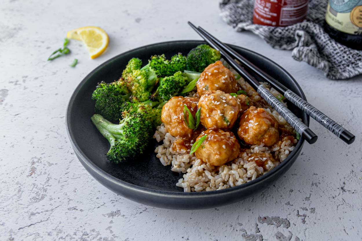 Sesame Orange Chicken Meatballs | Cook Smarts