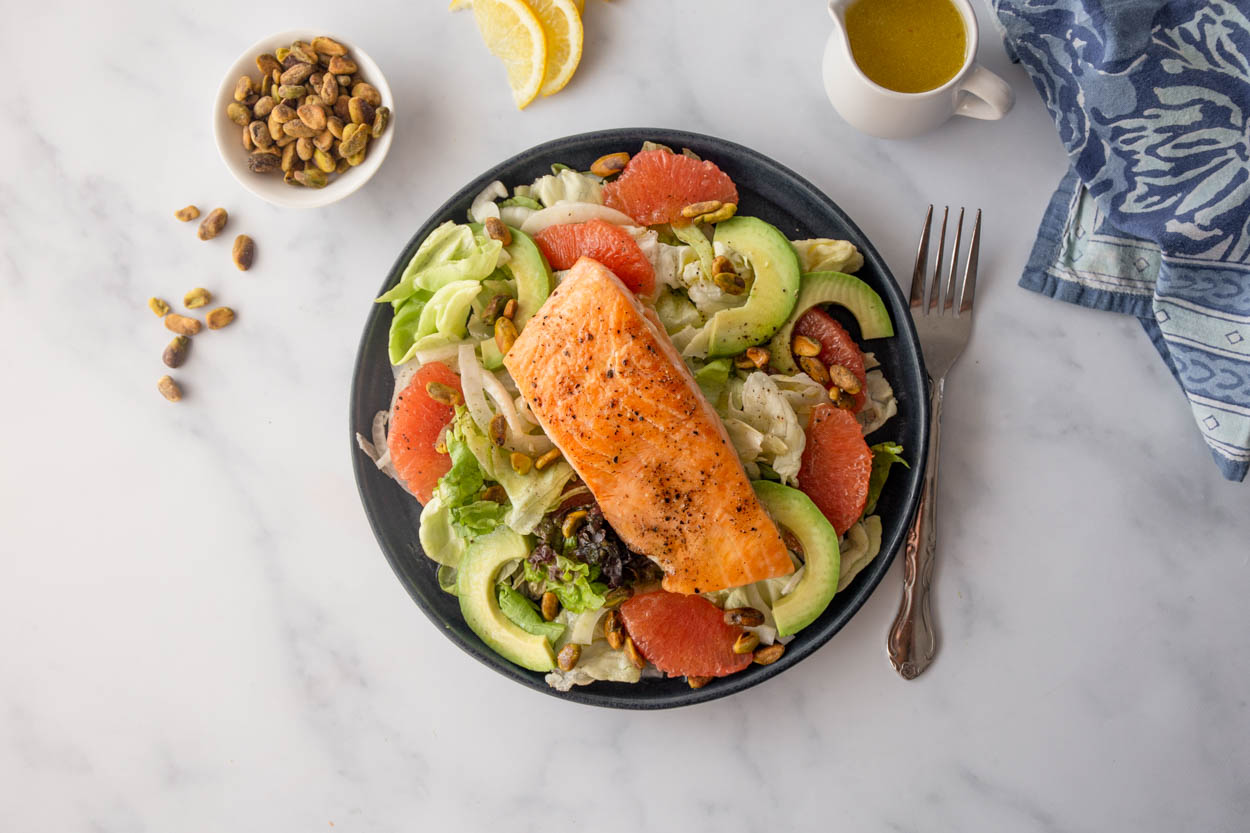 Salmon Salad with Avocado and Grapefruit | Cook Smarts