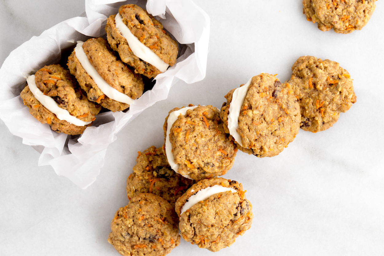 Carrot Cake Sandwich Cookies Cook Smarts