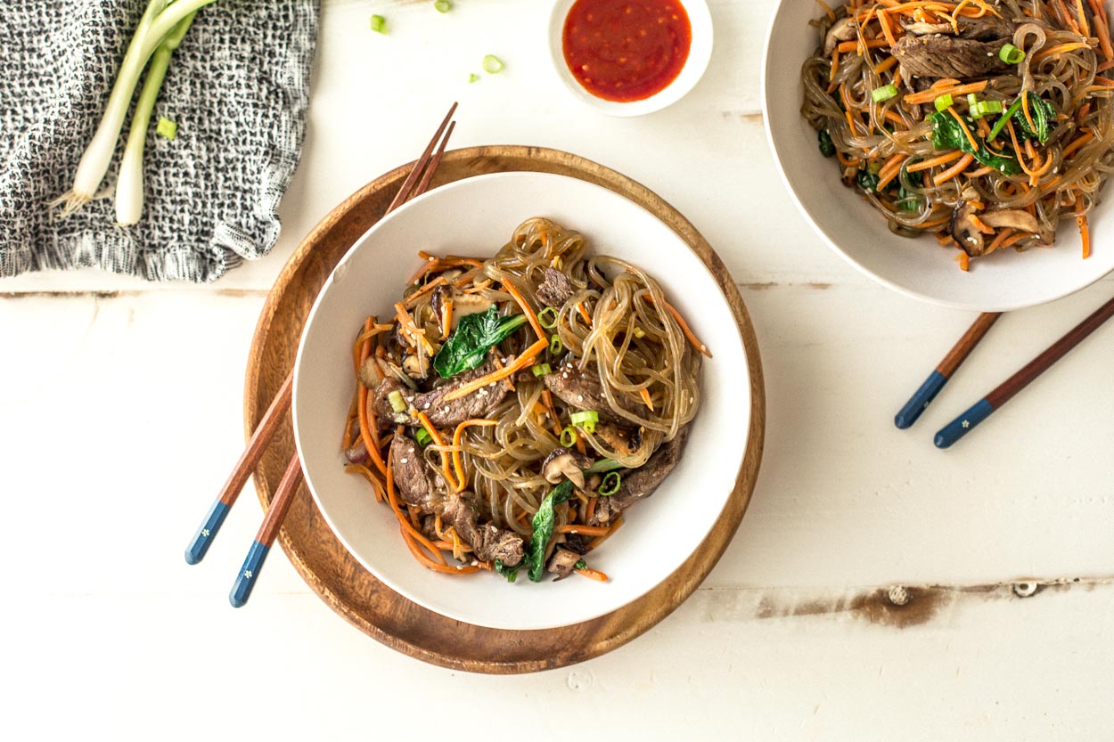 Beef Japchae | Cook Smarts