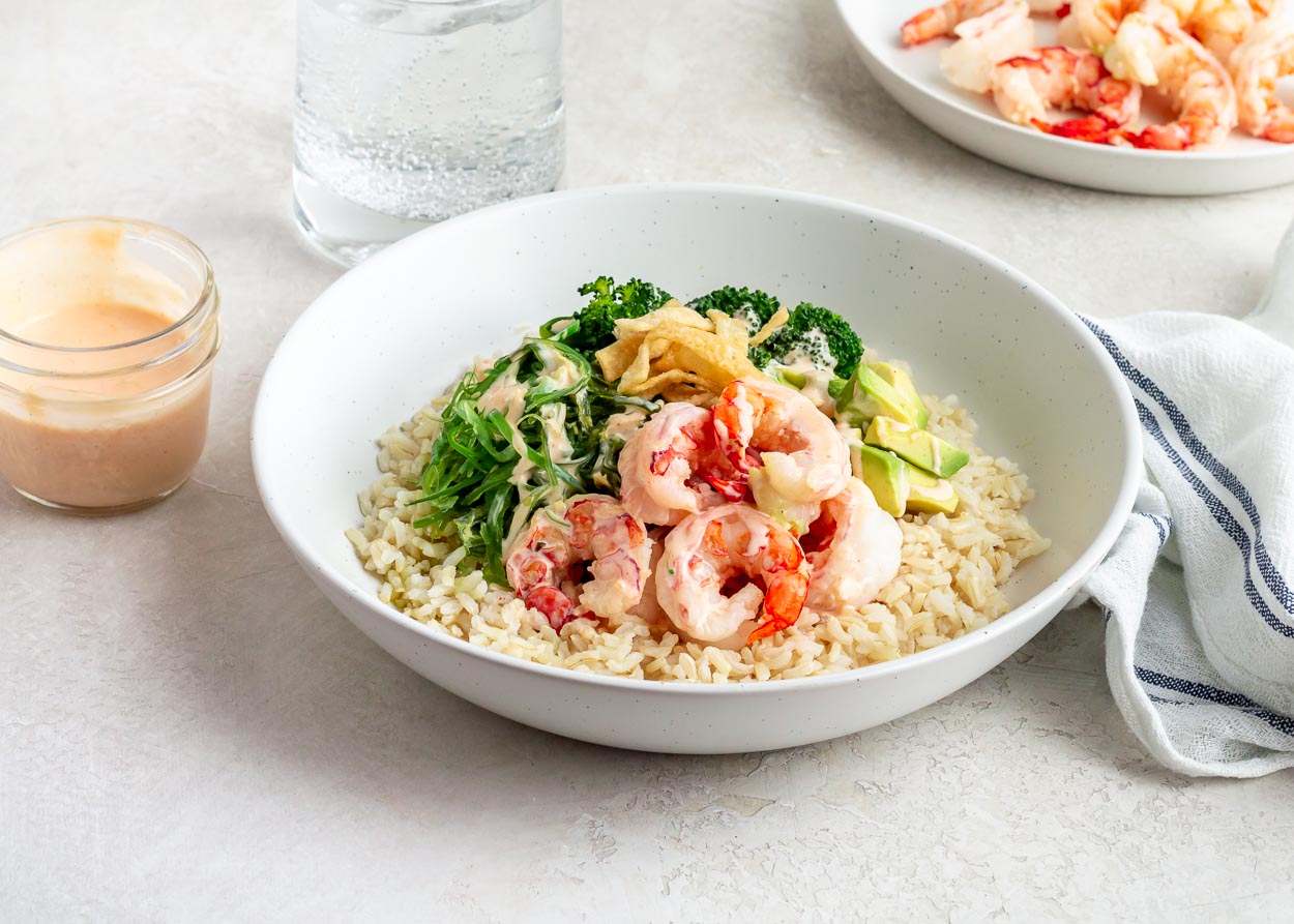 Bang Bang Shrimp Poke Bowl | Cook Smarts