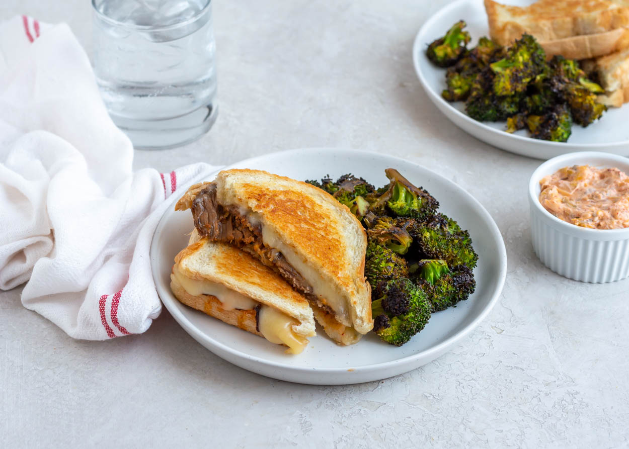 [Leftover] Brisket and Kimchi Grilled Cheese Cook Smarts