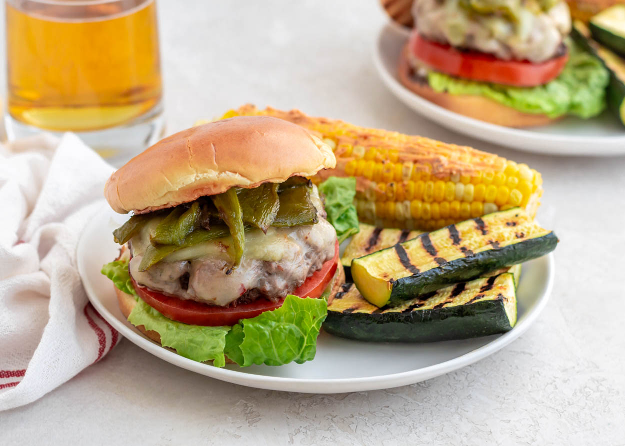 Green Chili Black Bean Burger | Cook Smarts