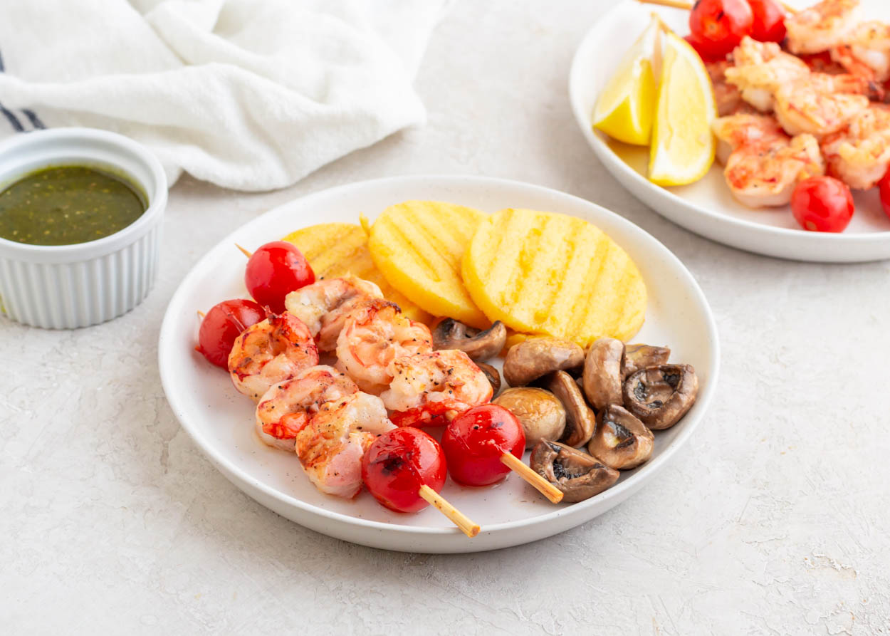Grilled Shrimp and Tomato Skewers | Cook Smarts
