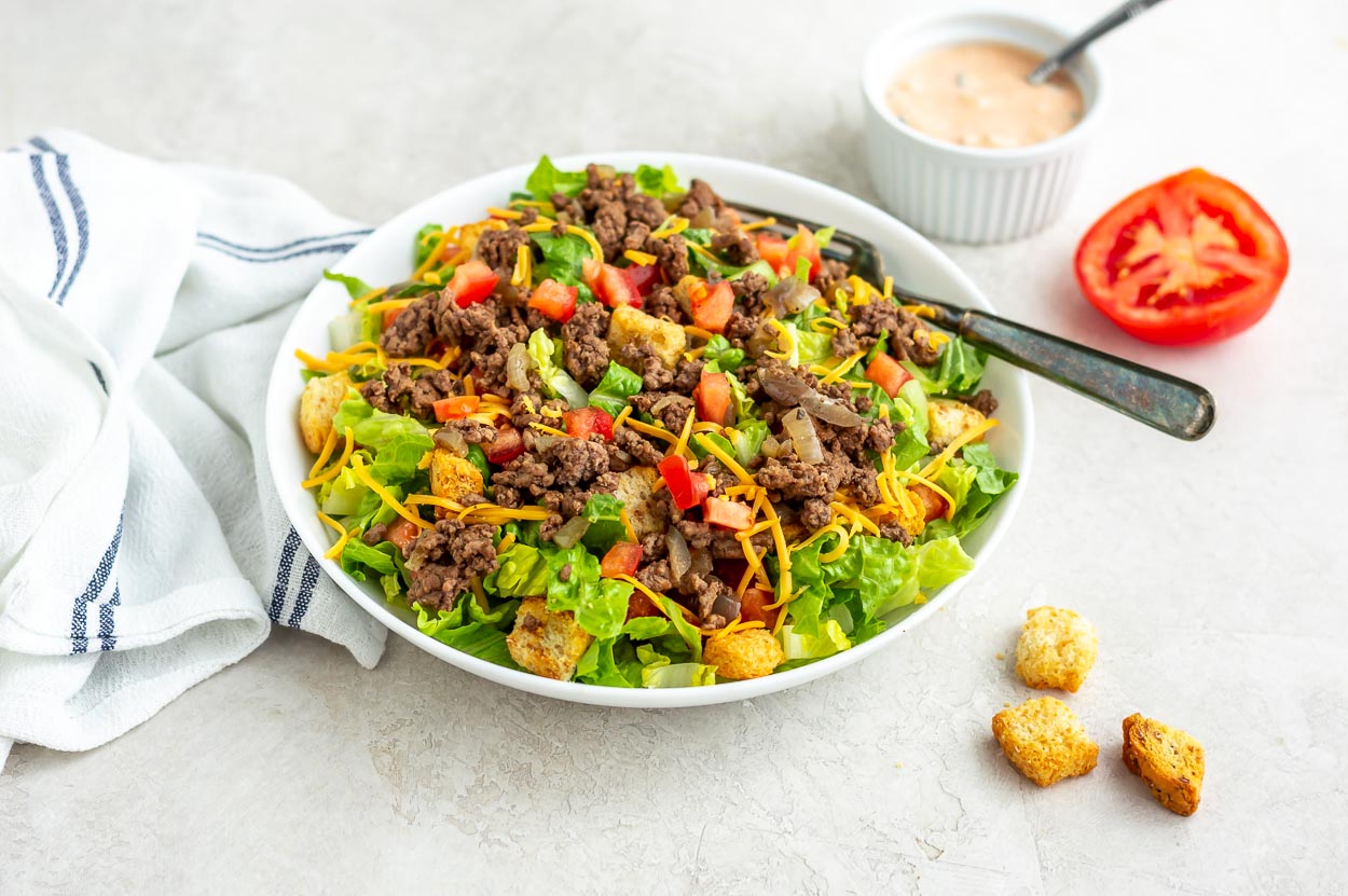 Big Mac Salad | Cook Smarts