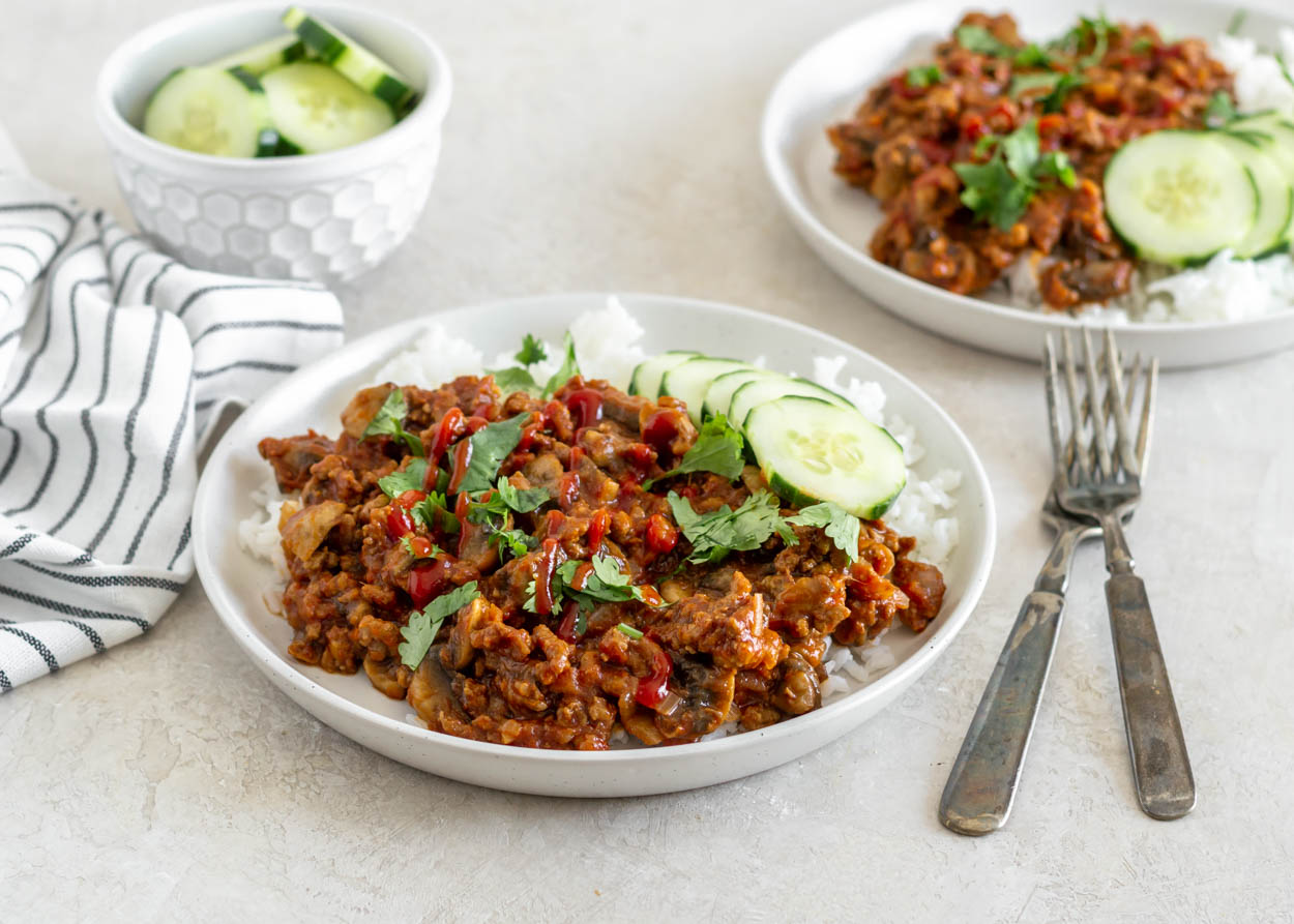 Asian Beef and Mushroom Bolognese | Cook Smarts