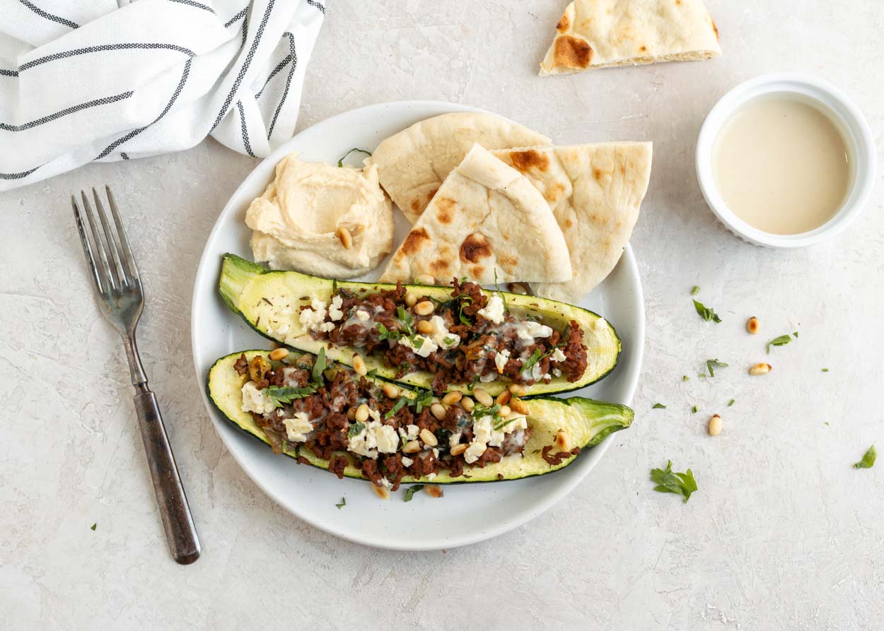 Middle Eastern Stuffed Zucchini | Cook Smarts