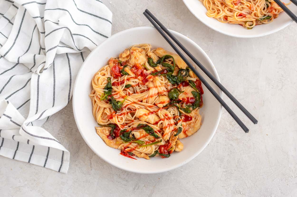 Stir-Fried Chicken and Noodles | Cook Smarts